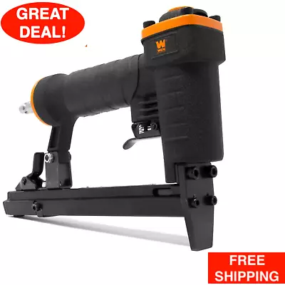 3/8 In. 20-Gauge T50 Crown Air-Powered Pneumatic Stapler For Upholstery And Wood • $39.99
