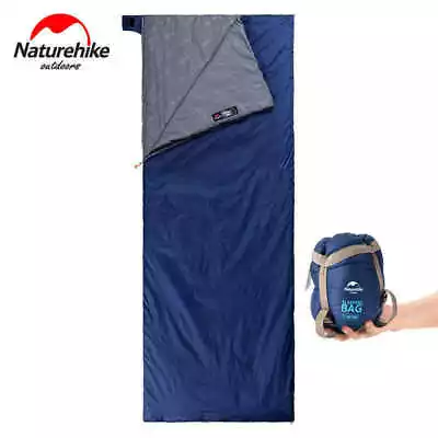 Naturehike Ultralight Envelop Cotton Sleeping Bag LW180 Outdoor Camping Hiking • $79.95