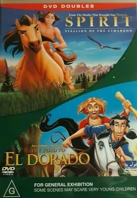 Spirit : Stallion Of The Cimarron + The Road To El Dorado : NEW DVD • $33.99