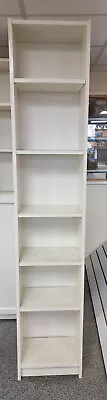 White Ikea Billy Bookcase Open With 5 Shelves - 40 X 28 X 202cm • £1