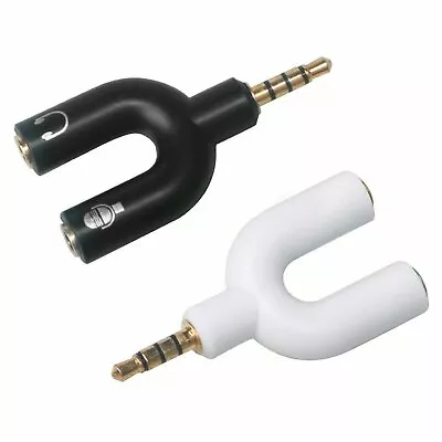 4 Position 3.5mm Stereo Splitter Audio To Mic Headset Jack Plug Y Adapter • $4.39