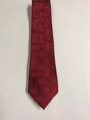 Donald J. Trump - Signature  Collection - 100% Silk Red Necktie Hand Made • $17.99