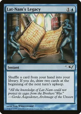 Lat-Nam's Legacy Coldsnap Theme Decks HEAVILY PLD Blue Special MTG CARD ABUGames • $1.69