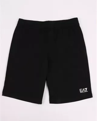 Shorts For Men's-Emporio Armani EA7 Sweat Short-New-Black-M-Huge Sale-AUCTION~~ • £9.99