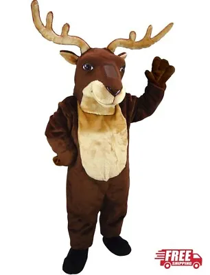 Elk Mascot Costume Party Game Dress Christmas Carnival Halloween Cosplay Cartoon • $850