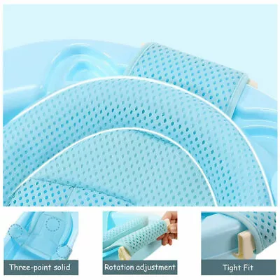 Adjustable Infant Baby Bath Cushion Support Bathtub Seat Sling Mesh Shower Net • £8.33