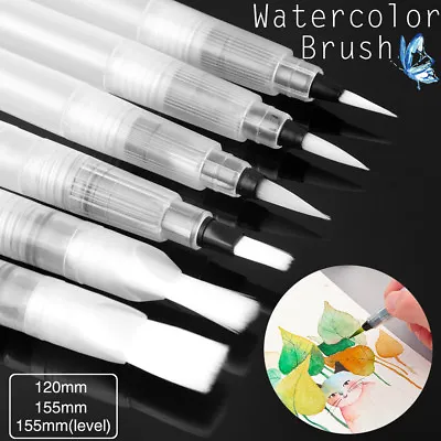 $15.45 • Buy 2 Pack Of Water Coloring Brush Pens, Set Of 6 Brush Tips For Watercolor Painting