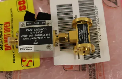 $495 • Buy Pasternack PE71S9001 SPST PIN Diode Waveguide Switch WR12 60-90GHz NEW Qty Avail