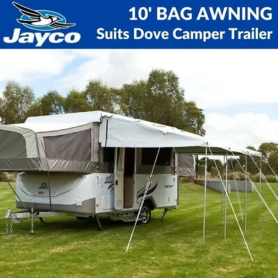 $950 • Buy 10' Ft Jayco Bag Awning To Suit The Jayco Dove & Lark Camper Trailer Inc Outback