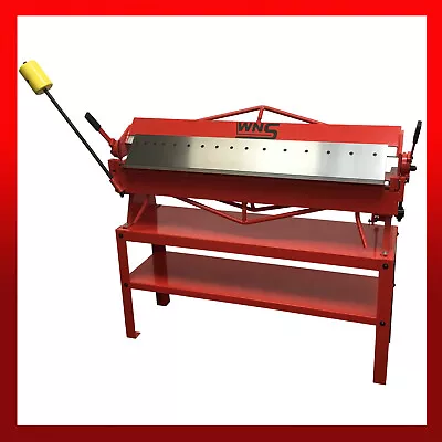 WNS Hand Sheet Metal Bender Box And Pan Folder 1270mm Length X 1.5mm Capacity • £2795