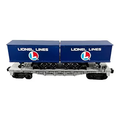 Lionel 6-16323 Lionel Lines Flatcar With Trailers 1990 Rolling Stock • $14.95