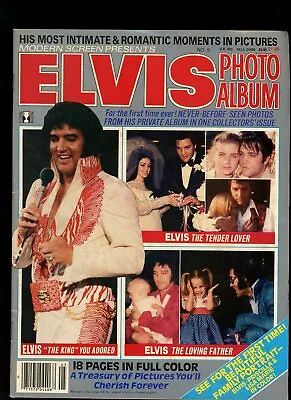 Modern Screen Presents: Elvis Presley #5 1980 Photo Album  • $15