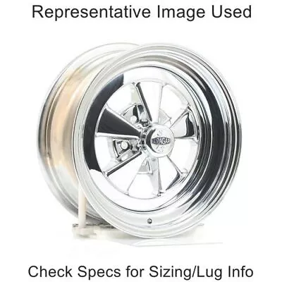 Cragar 61C5654 Wheel 15 In. X 6 In 5 X 4.0 In Bolt Circle 3.375  Backspace NEW • $318.65