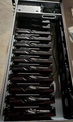 Octominer X12 Mining Rig W/ Sapphire X080 GPUs • $3999