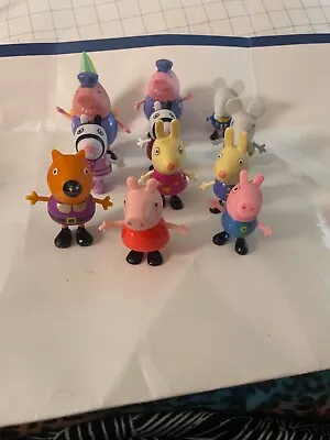 Peppa Pig Figures • $3