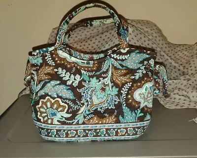 Vera Bradley Java Blue Tote/Purse EUC • $23