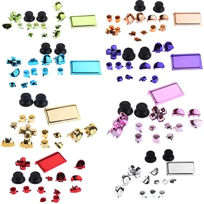 $13.81 • Buy Replacement Full Buttons Set Custom Mod KitS Touch Pad For PS4 Controller