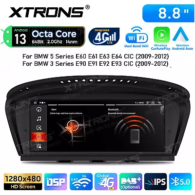 For BMW 3/5 E60 E90 E91 E92 E93 CIC 8.8  Android 13 Car Stereo GPS 2+32G 8-Core • $305.99