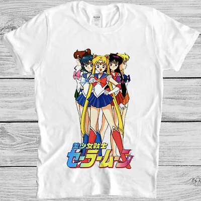 Sailor Moon Japanese Anime Manga Meme Gamer Movie Music Gift Tee T Shirt M906 • £6.35