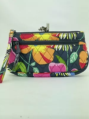 Vera Bradley Jazzy Blooms Clutch Wrist Wallet Retired • $14.50