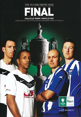 £3.99 • Buy FA VASE FINAL 2011 Whitley Bay V Coalville - Official Programme