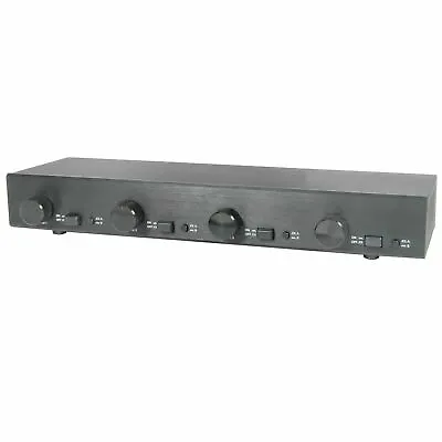 £126.92 • Buy 2:4 Speaker Selector Switch 4 Zone With Volume Controls 4-16 Ohms AVLINK 128.303