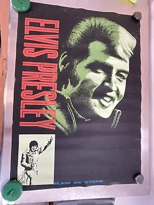 Vintage 1970's Elvis Presley On Stage Poster • $29.95