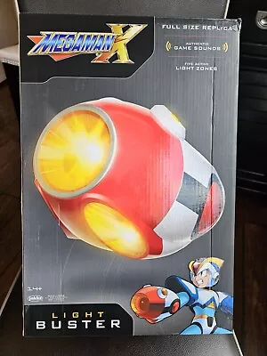JAKKS Pacific Mega Man X Light Buster Lights Sounds Full Size Replica New • $100