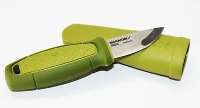 Mora Knives Eldris Fixed Blade Neck Knife Plain Edge Green Handle & Sheath 12651 • $31.99