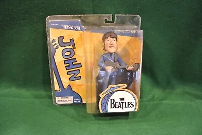 McFarlane Beatles John Lennon Saturday Morning Cartoon Figure 2004 Brand New • $39