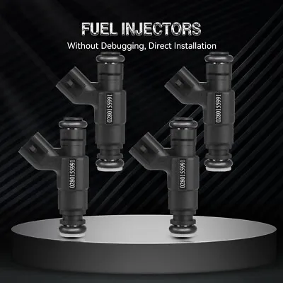 4x Fuel Injectors For Mini Cooper 1.6L 2008 2007 2006 2005 2004 2003 2002 FJ967 • $39.99