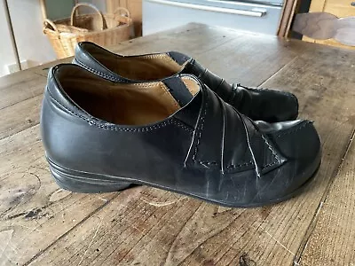 Gabor 4 Black Leather Shoes  • £6