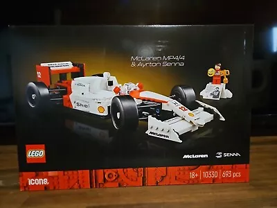 LEGO ICONS 10330 McLaren MP4/4 Ayrton Senna  BRAND NEW SEALED • $103.51
