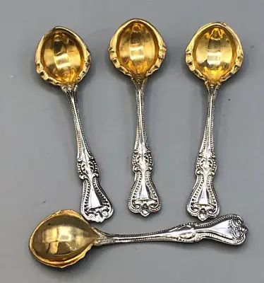 Old Colonial By Towle Antique Sterling Silver Set Of 4 Salt Spoons 2 3/8  • $149