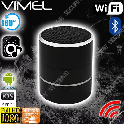 IP Camera Wireless Security Vimel Bluetooth Speaker Room Home WIFI Spy Hidden • $169