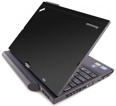 3D CARBON FIBER Vinyl Lid Skin Decal Fits IBM Lenovo ThinkPad X220T X230T Laptop • $11.99