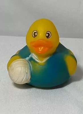 Mini Volleyball Player Rubber Duck Water Toy Bath Car Desk Locker Figurine Decor • $5