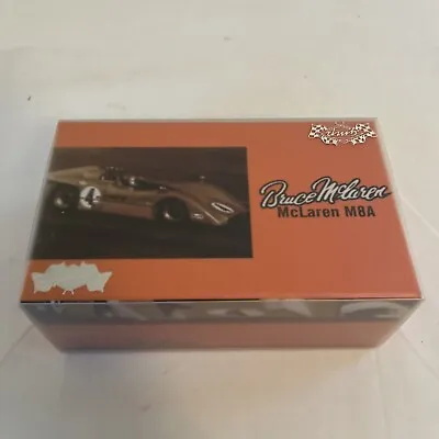 Bruce Mclaren M8a Diecast Model Car Limited Edition 1:43 Gmp #4 Orange Mclaren • $249.99