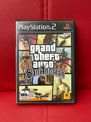 Grand Theft Auto San Andreas PS2 Playstation 2 • $20