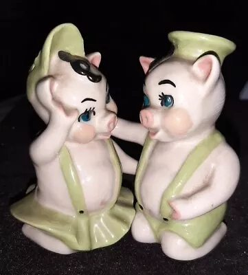 Ceramic Arts Studio Betty Harrington 1950’s Pig Salt And Pepper Dancers • $24.99