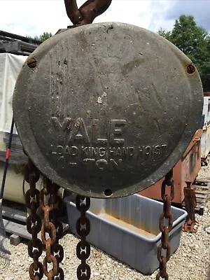 1 -1/2 Ton Yale Chain Hoist Model Load King • $85