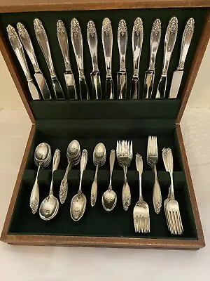 $1995 • Buy Prelude International Silver Flatware Service For 12/ SIX Pc. Place Settings