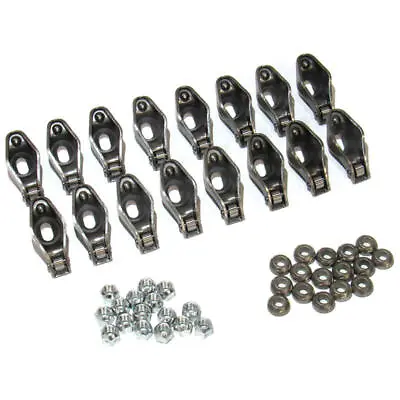 Renegade RK808-16; Roller Tip Rockers 1.5/1.6 Mixed 3/8  Long Slot For SBC • $97.82