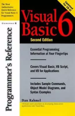 Visual Basic 6 Programmer's Reference By Rahmel Dan • $6.05