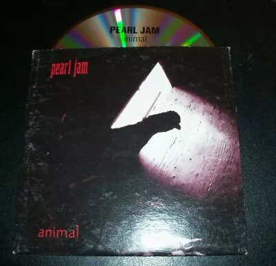 Pearl Jam / Eddy Veder Animal Rare Au Card Sleeve 4 Track Live Tracks CD Single  • $11.43