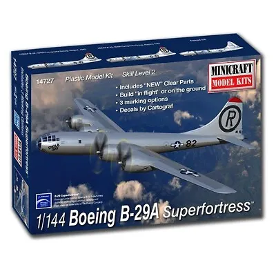 Minicraft B-29A Superfortress  Enola Gay  1/144 Scale Model - 14727 • $23.99