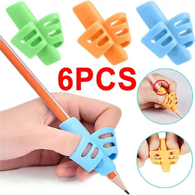 Children Pencil Holder Writing Pen Aid Grip Posture Tools Correction Pencil Grip • $9.99