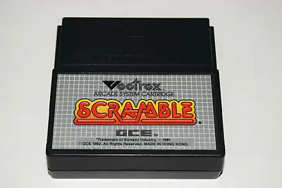Scramble Vectrex Video Game Cart • $18.08
