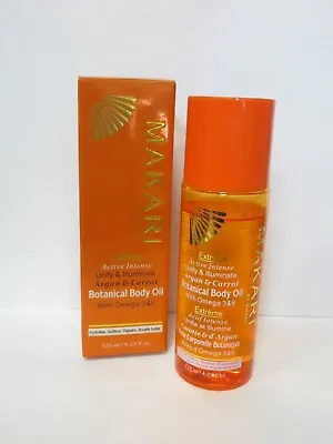 Makari Extreme Argan & Carrot Botanical Body Oil With Omega 3 & 6 4.23 Oz (nwb) • $24