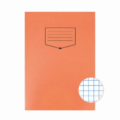 £2.99 • Buy A5 / A4   Maths 5mm. 7mm, 10mm Exercise Note Book Squares Squared Paper 
